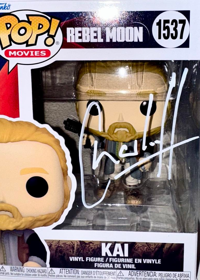 Charlie Hunnam Signed Funko Pop #1537 "Kai" (Rebel Moon) - Beckett COA